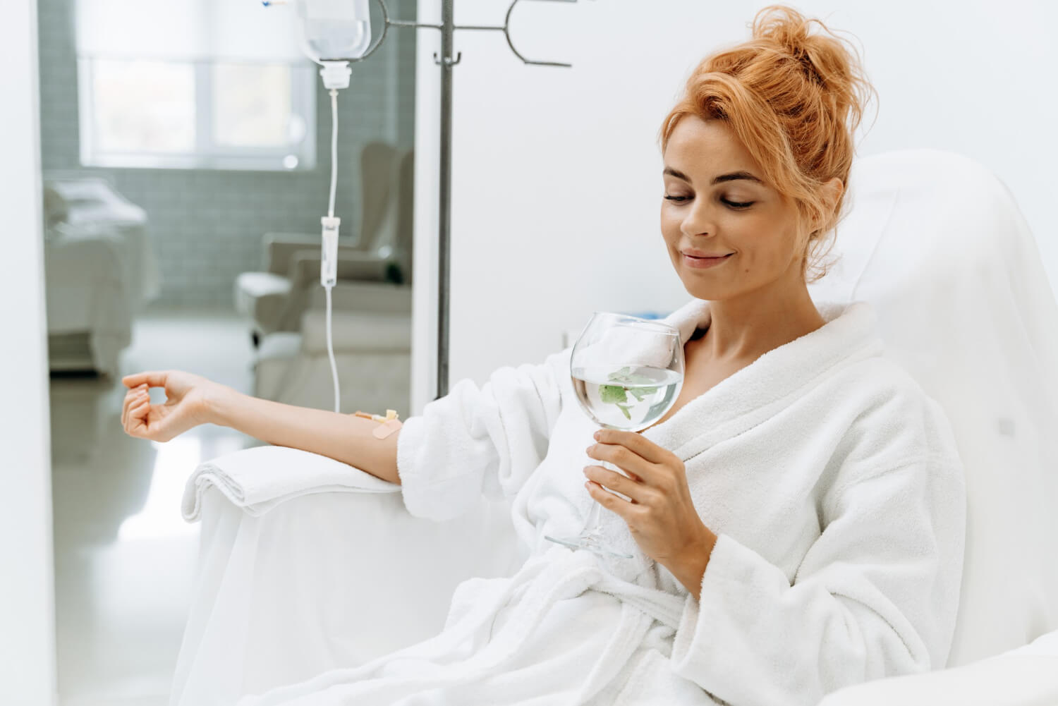 IV nutrition infusion at More Than Medical Wellness, Las Vegas, NV